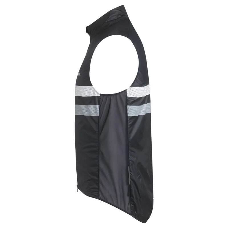 Rapha Brevet Gilet in Black Light Grey and White-2